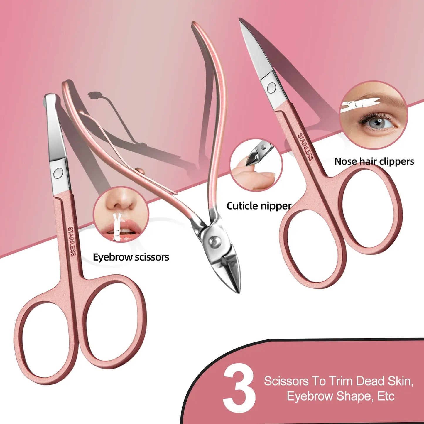 Set d'outils de manucure 30 pièces